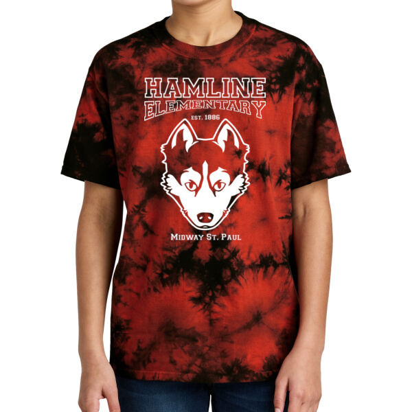 Port & Co - Youth Crystal Tie-Dye Tee - Printed Logo Thumbnail