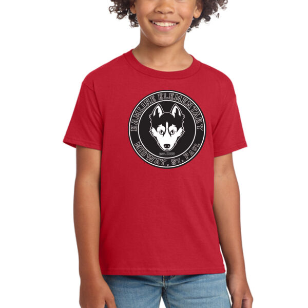 Gildan - Youth Softstyle T-Shirt - Printed Logo Thumbnail