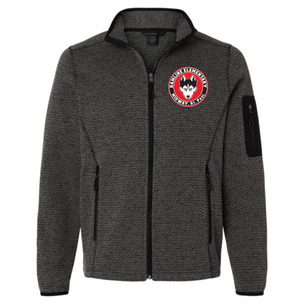 North End - Men's Jasper Full-Zip Fleece Jacket - Embroidered Logo Thumbnail