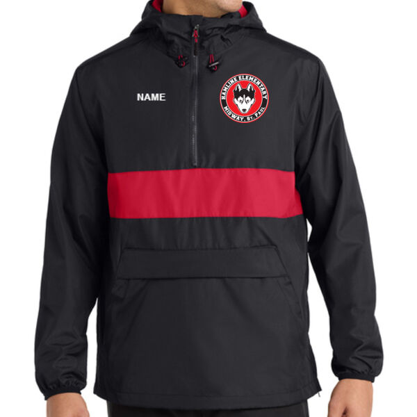 Sport-Tek - Zippered Pocket Anorak - Embroidered Logo **Add Name for $5!** Thumbnail