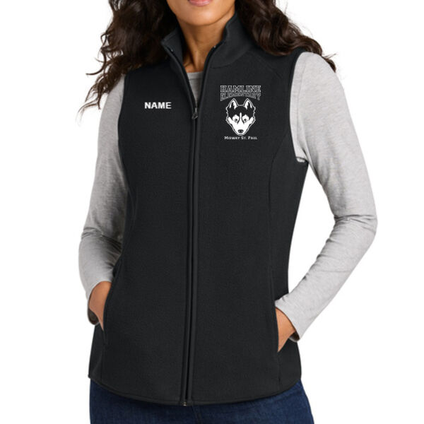 Port Authority - Women's C-FREE Fleece Vest - Embroidered Logo **Add Name for $5!** Thumbnail