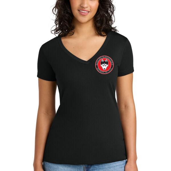 Next Level Apparel - Women's Ideal V-Neck Tee - Printed Logo Thumbnail