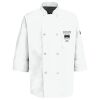 Eight Pearl Button Chef Coat with Thermometer Pocket Thumbnail