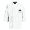 Eight Pearl Button Chef Coat with Thermometer Pocket Thumbnail