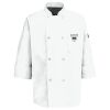 Eight Pearl Button Chef Coat with Thermometer Pocket Thumbnail