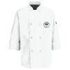 Eight Pearl Button Chef Coat with Thermometer Pocket Thumbnail