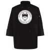 Ten Pearl Button Black Chef Coat Thumbnail