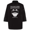 Ten Pearl Button Black Chef Coat Thumbnail