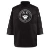 Black Knot Button Chef Coat Thumbnail
